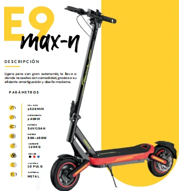 Scooter Eléctrico E9MAX-N