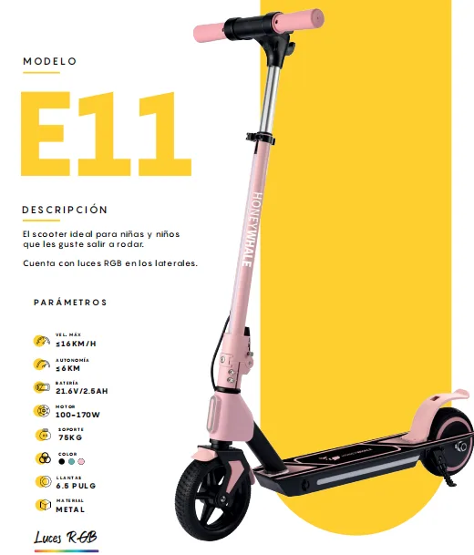 Vehículo Infantil E11